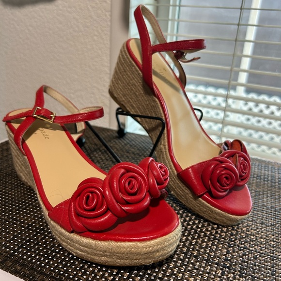 Kate Spade espadrille Women's Sandals size 7 - Picture 2 of 9